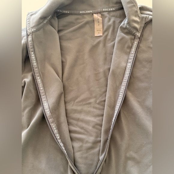 Gray aritizia GODLEN Full-Zip Jacket - Picture 5 of 5